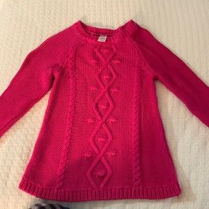Old Navy size 4T hot pink sweater, no stains no rips, smoke-free home
